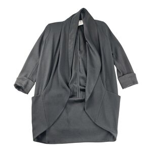 Wilfred Aritzia Chevalier Open Front Blazer XXS Minimalist Work-to-Evening Layer